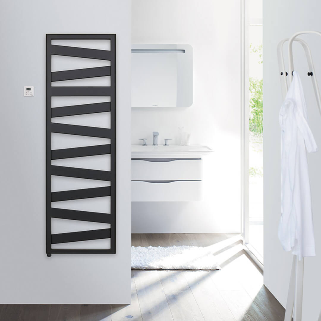 Een design handdoek radiator